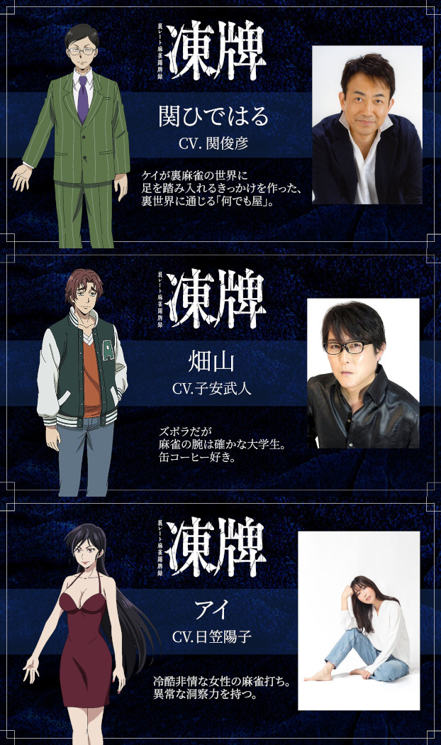 Tōhai - Ura Rate Mahjong Tōhairoku new characters